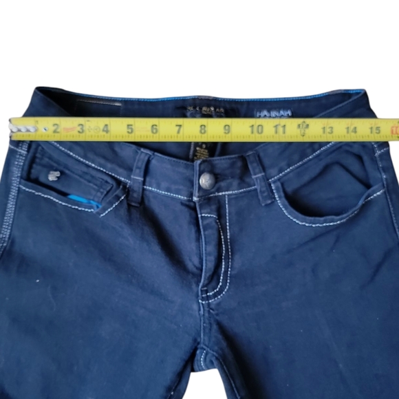 Rocawear Black Skinny Jeans Size 9 - Picture 4 of 13